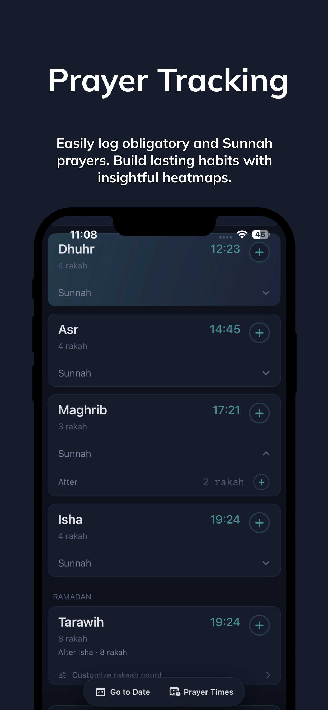 Prayer tracking
